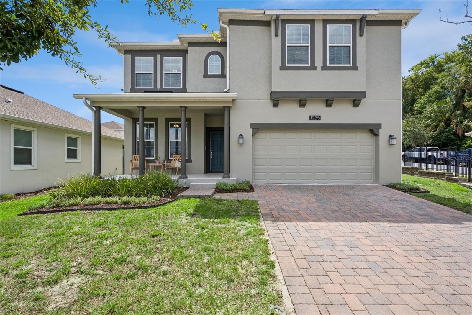 Front of home - 1235 DORA PARC LN, MOUNT DORA