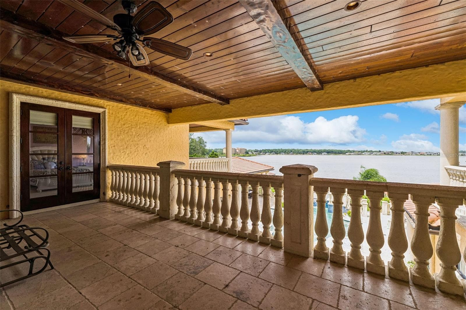 Balcony outside upstairs Game Room - 16619 AREZO CT, MONTVERDE