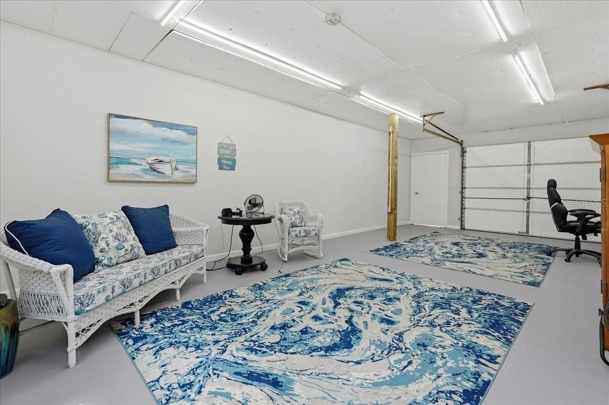 Interior garage door to roll your projects in - 7014 JONES RD, ODESSA