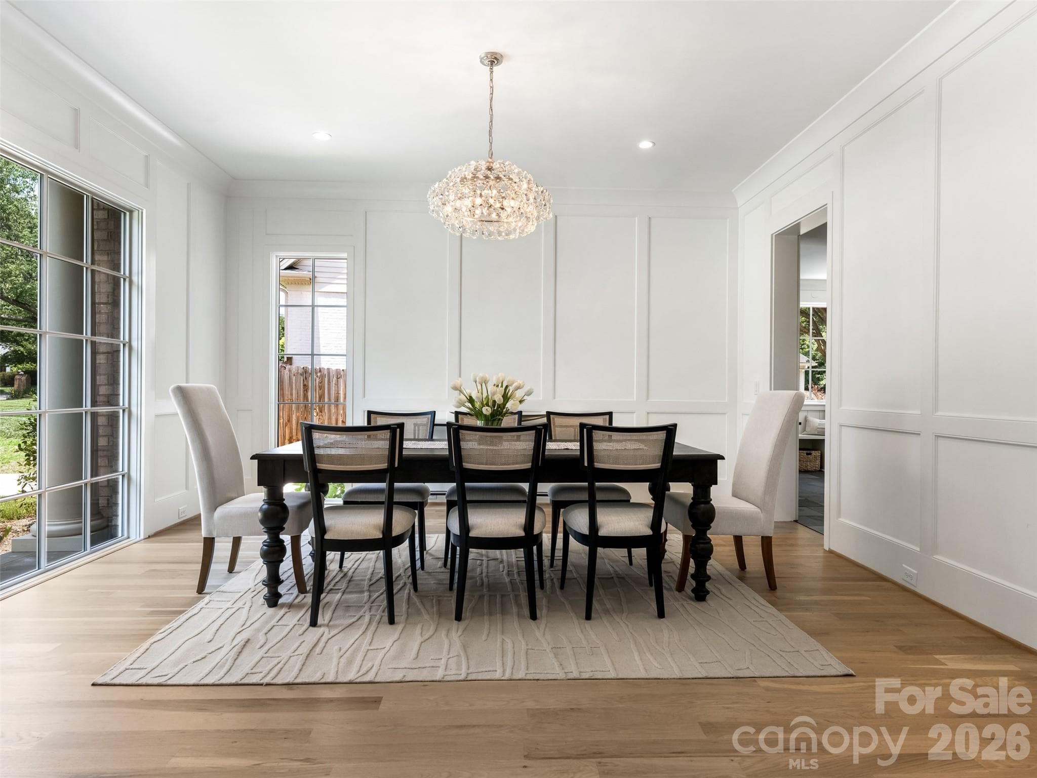 Dining Room - 6740 Newhall Road, Charlotte