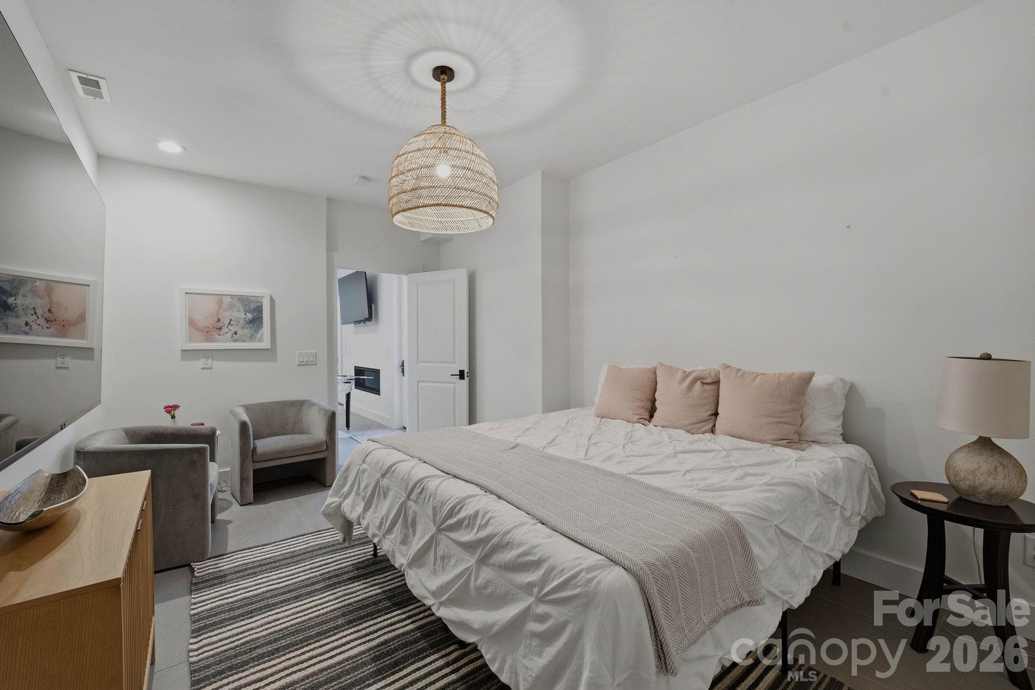 Basement Bedroom/Bonus - 16525 Forest Home Road, Charlotte