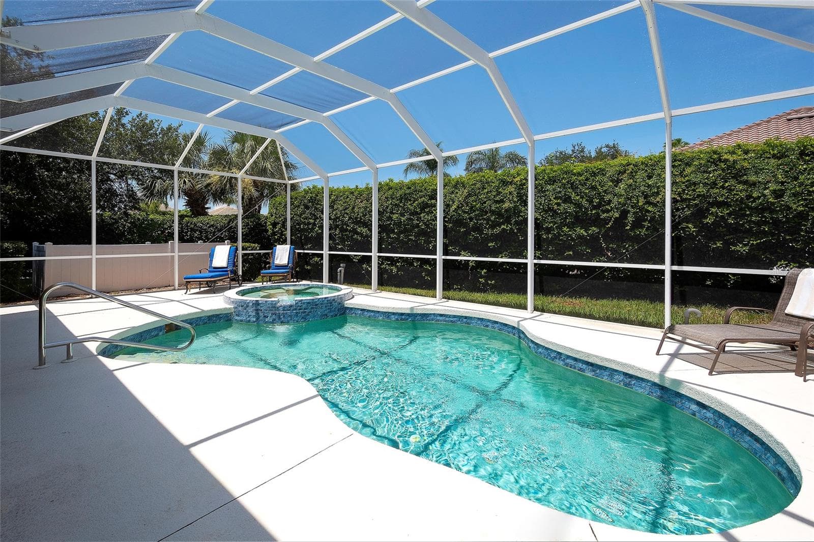 Private back yard - 9735 53RD DR E, BRADENTON