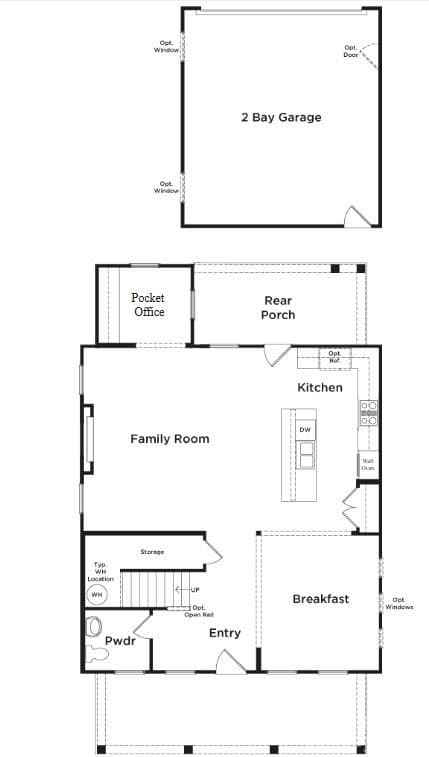 Amherst 1st floor - 16112 Pegasus Ranch Road, Pineville