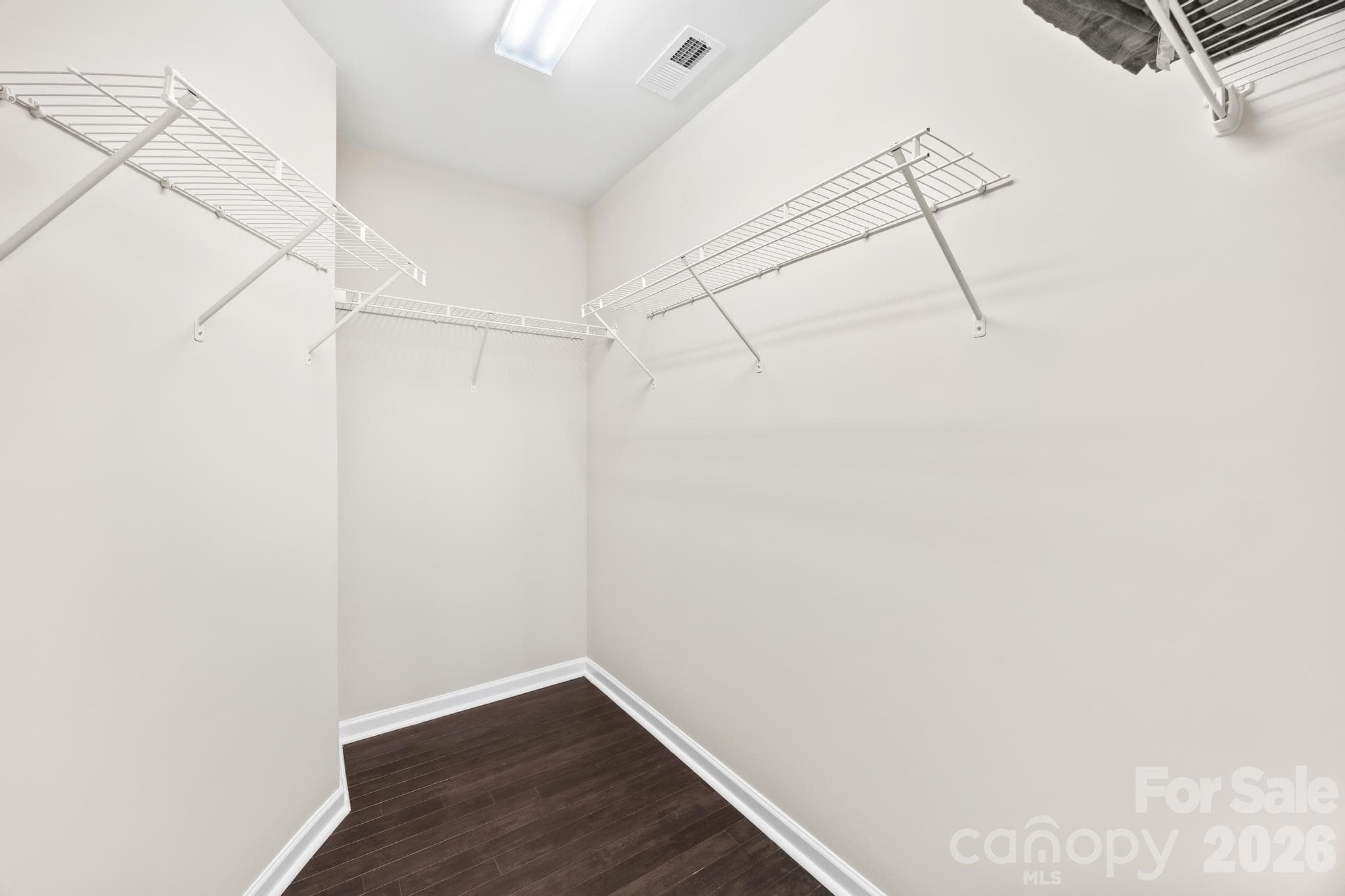 Walk in closet offers great storage in the primary suite. - Charlotte