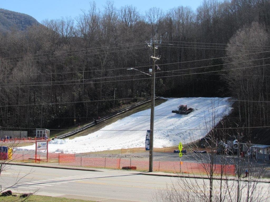 winter activities; snow tubing in Maggie Valley - 30 Brier Lane, Maggie Valley