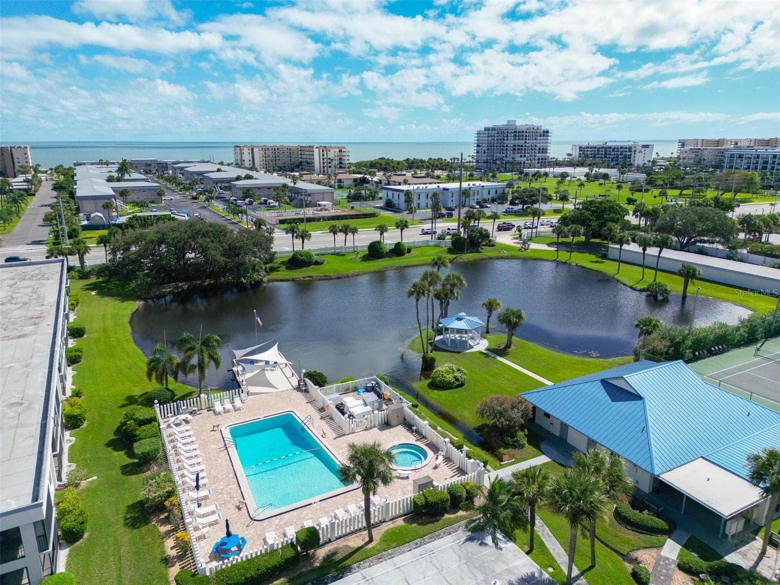 Aerial of Amenities - 3165 N ATLANTIC AVE #B209, COCOA BEACH