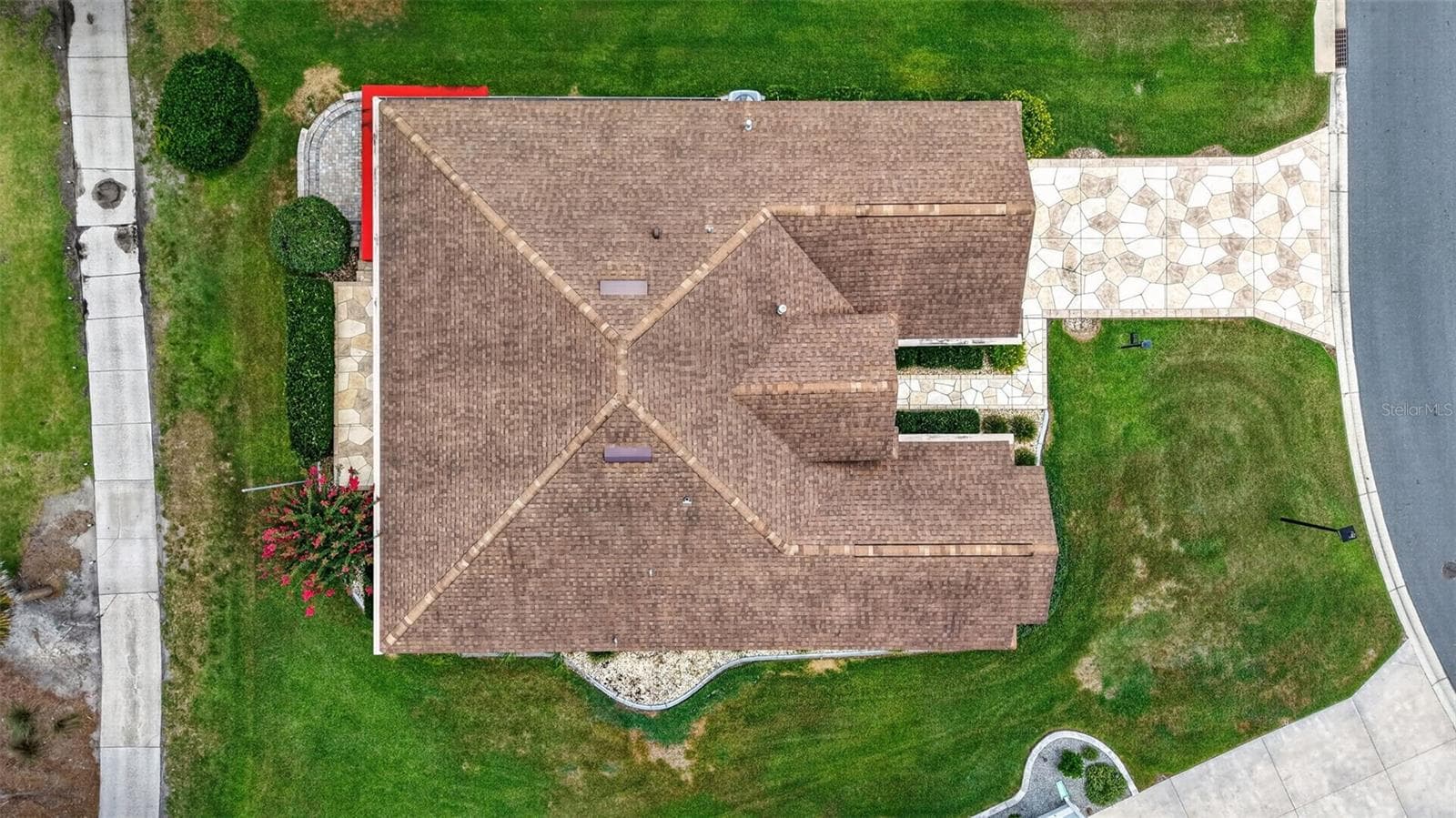 Overhead Aerial - 522 LOMA PASEO DR, THE VILLAGES