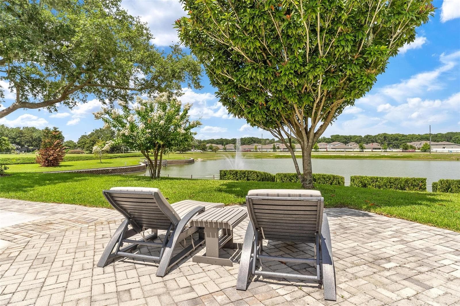 Back yard view - 3354 SAINT LUCIA CT, TAVARES
