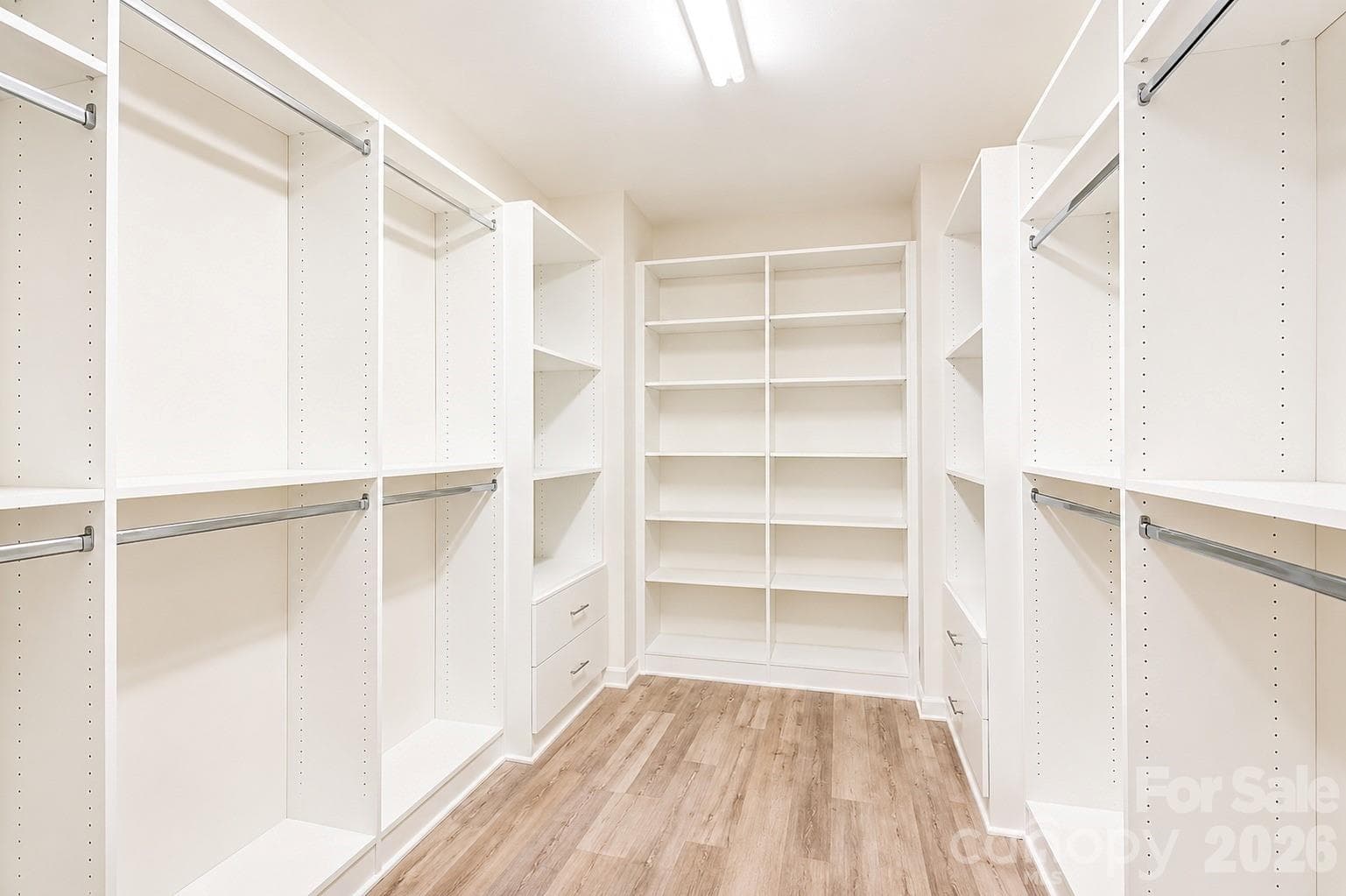 Walk in master closet - 4870 Summerside Drive, Lake Wylie
