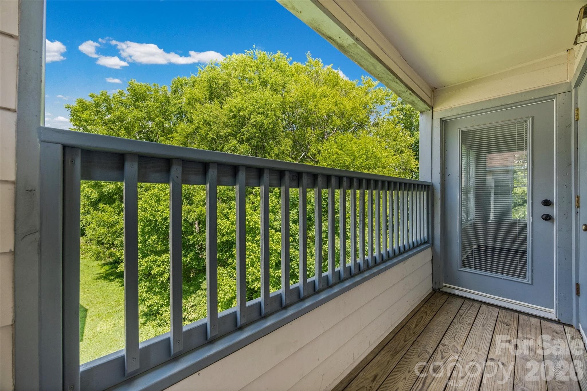 Private Balcony - 8119 Tremaine Court, Charlotte
