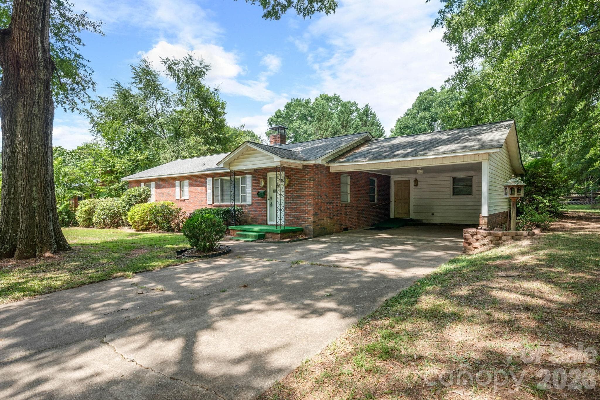Attached carport - Kings Mountain