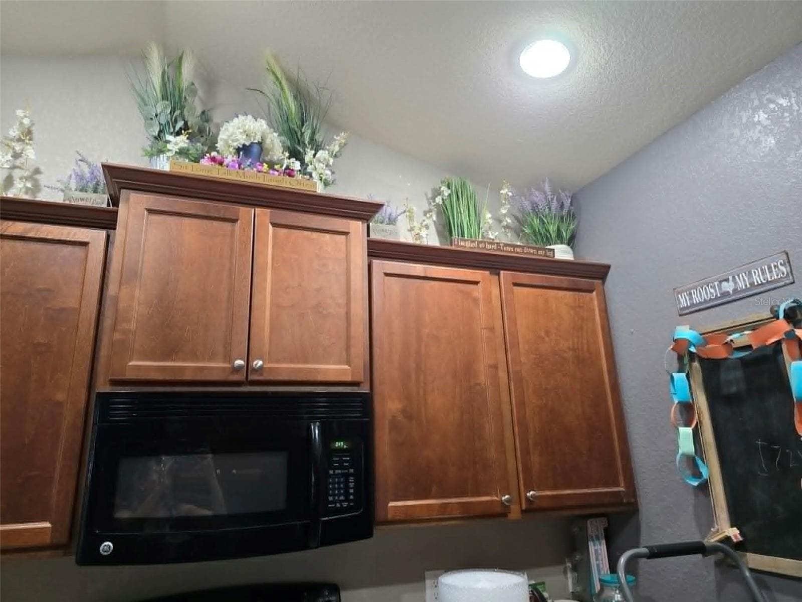 Kitchen Cabinets and Microwave - 1982 WINSLOW LN, NORTH PORT