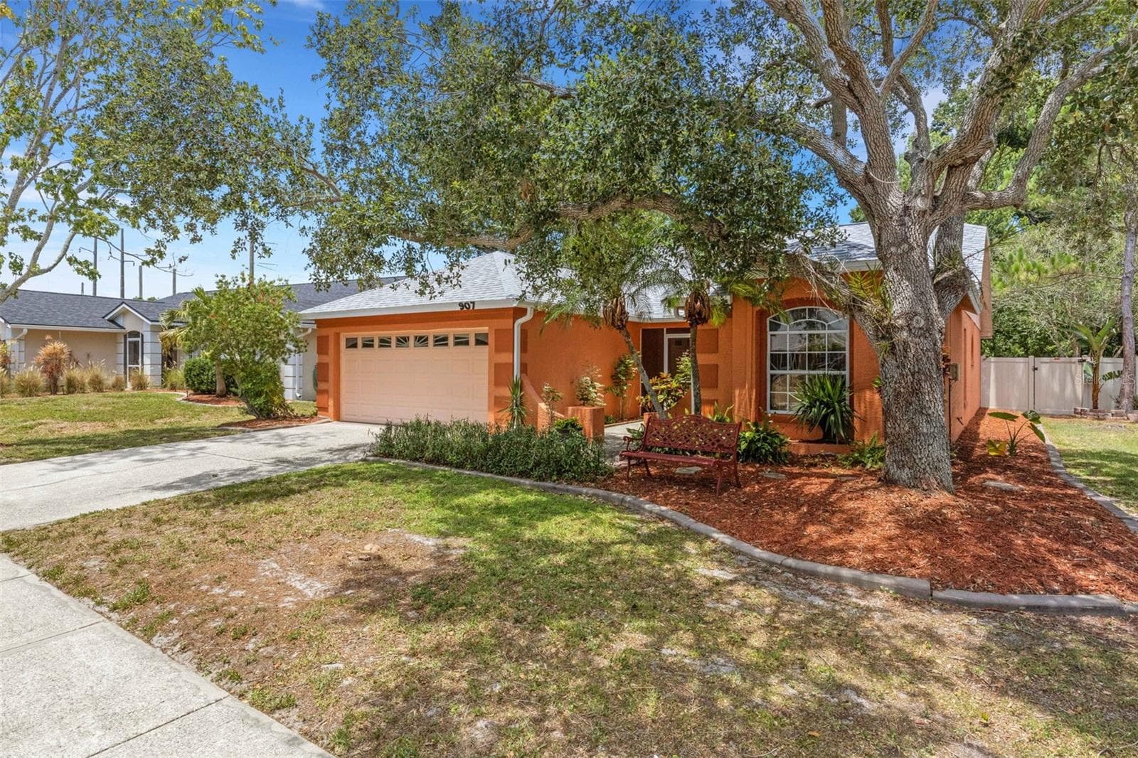 Front and Side of House - 907 50TH ST E, BRADENTON