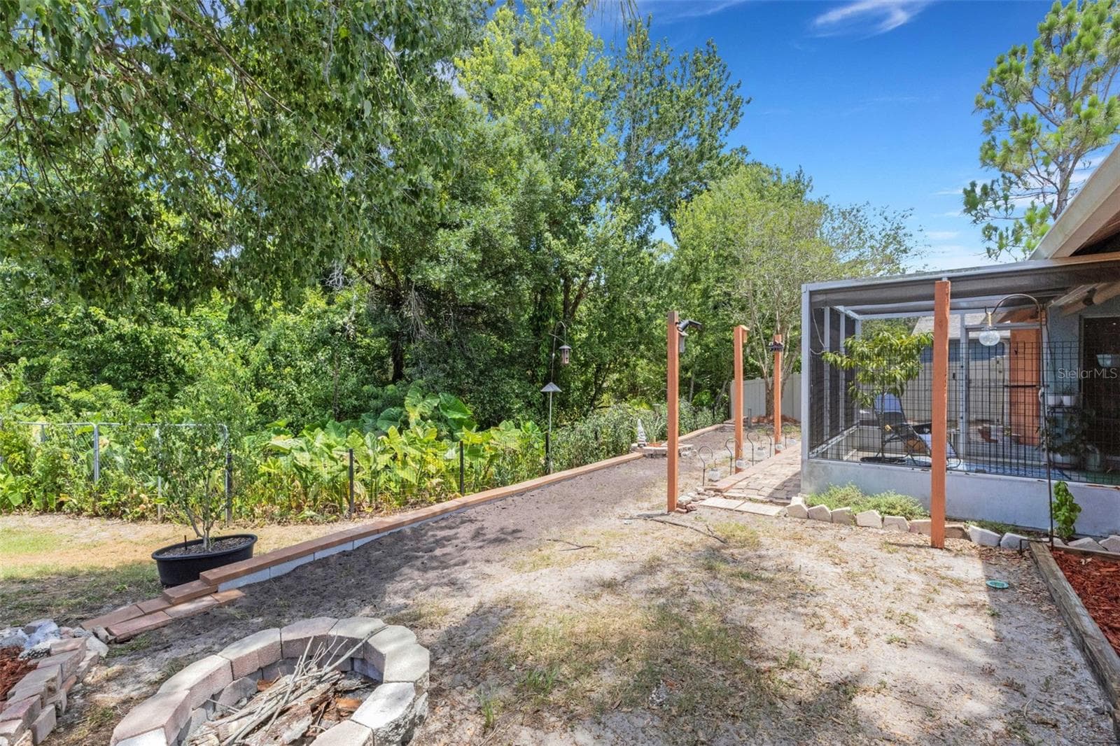 Back Yard with View - 907 50TH ST E, BRADENTON