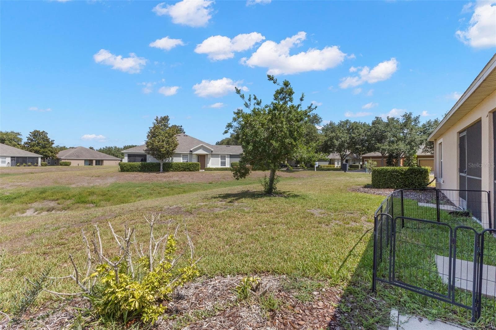 Yard space - 13627 CREST LAKE DR, HUDSON