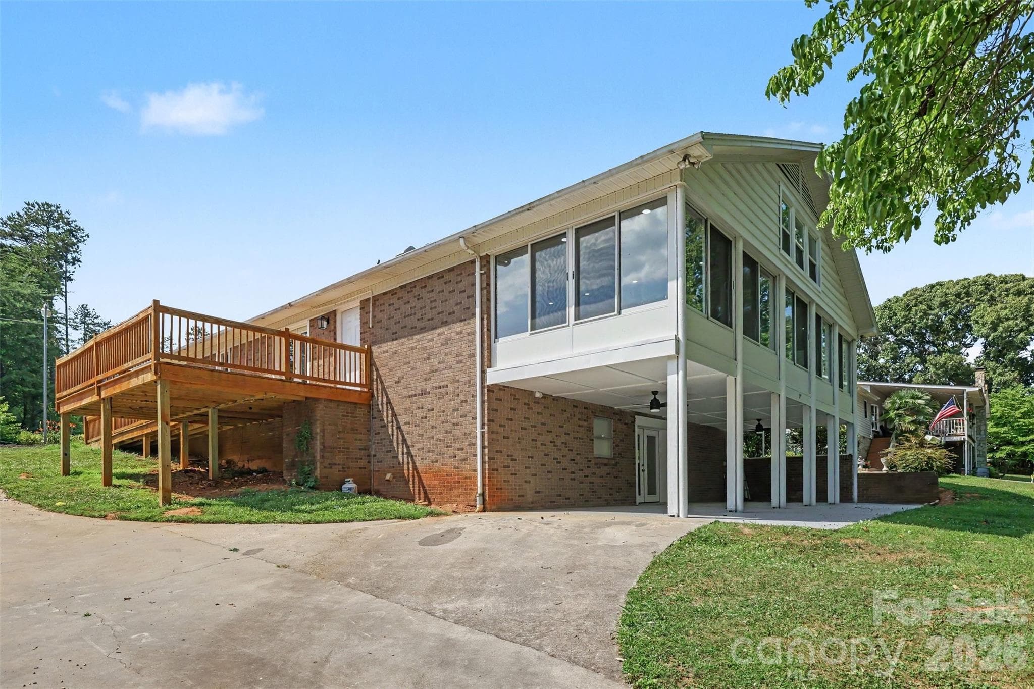 Side of home - 6917 Navajo Trail, Sherrills Ford