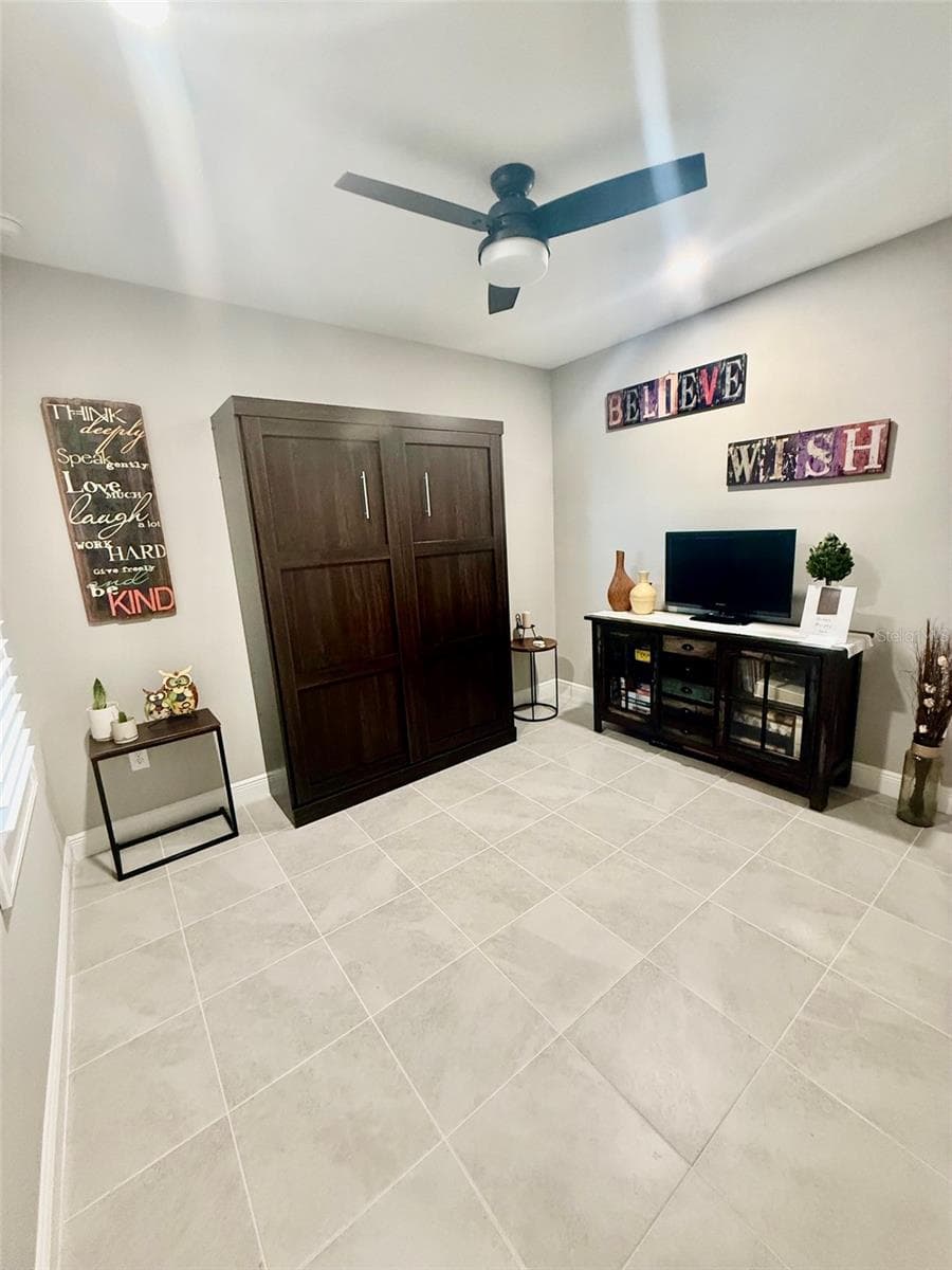 New Queen Murphy Bed closed in bedroom - 10233 LAKE WALES CIR, SARASOTA