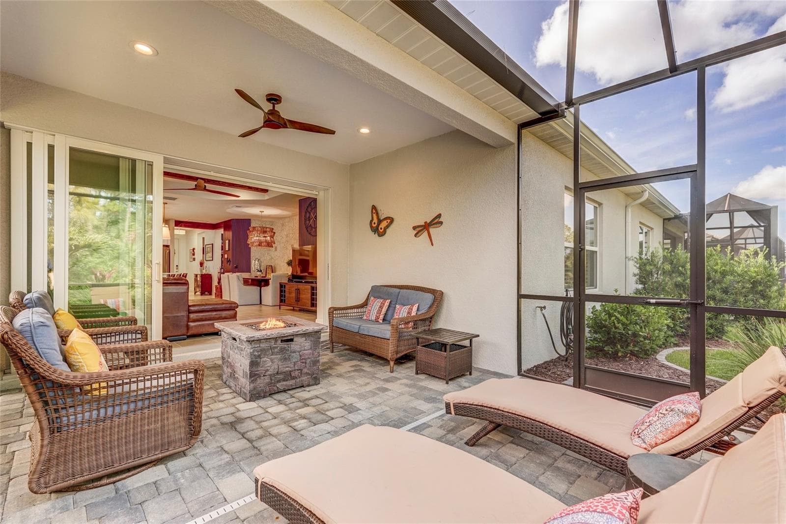 Triple Hurricane Impact Sliders - 10233 LAKE WALES CIR, SARASOTA