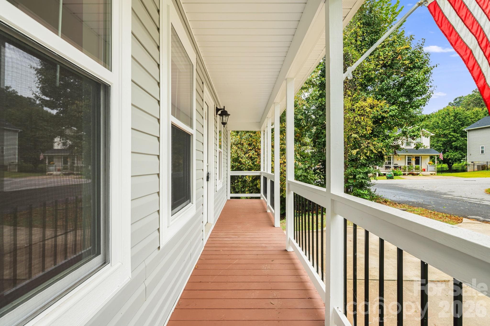 Covered Front Porch - 1 Red Clover Drive, Candler