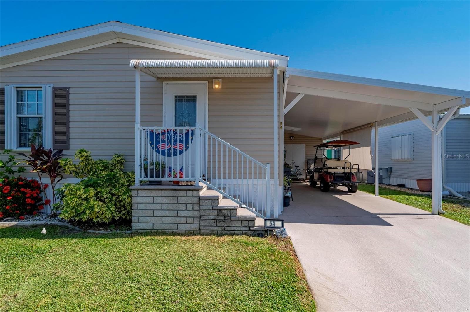 Manufactured Home at 1000 KINGS HWY #54, PORT CHARLOTTE, photo 32 of 57
