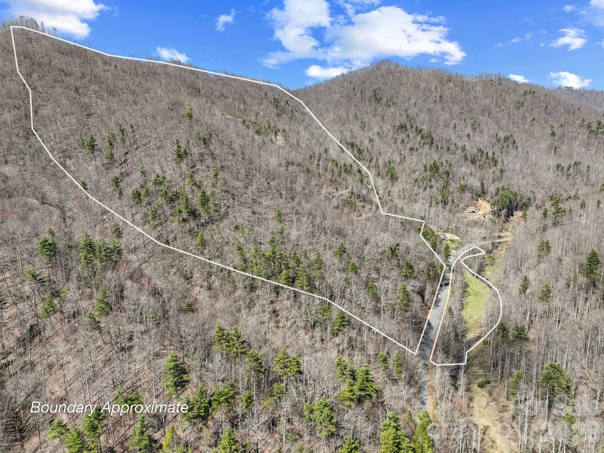 Approximate boundary lines shown. This is not a survey and no guarantee is made to its accuracy - 902 Spillcorn Road, Marshall