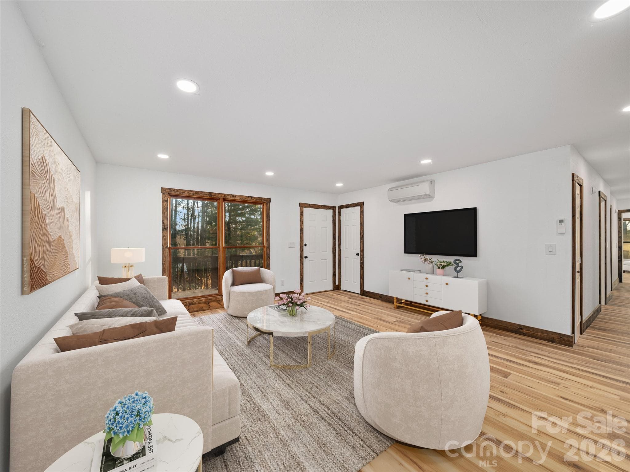 Main Home Living Room - Virtual Staging - Burnsville