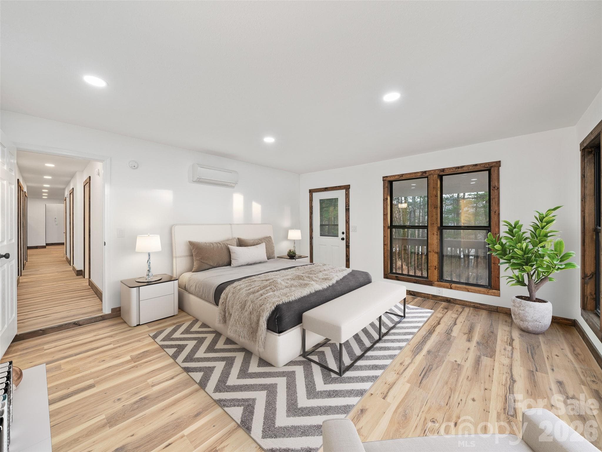 Primary Bedroom - Virtual Staging - Burnsville