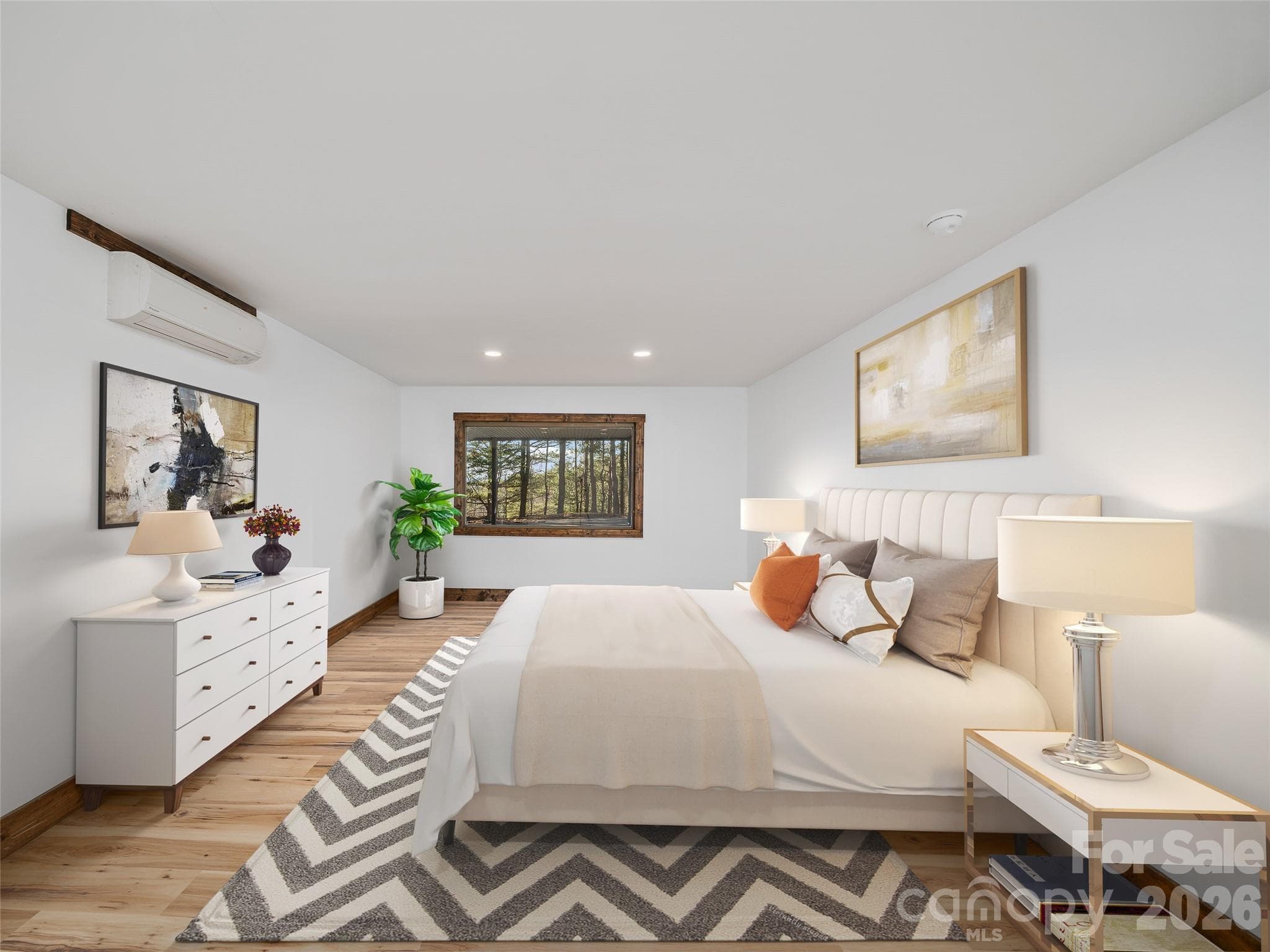 Basement Bedroom - Virtual Staging - Burnsville