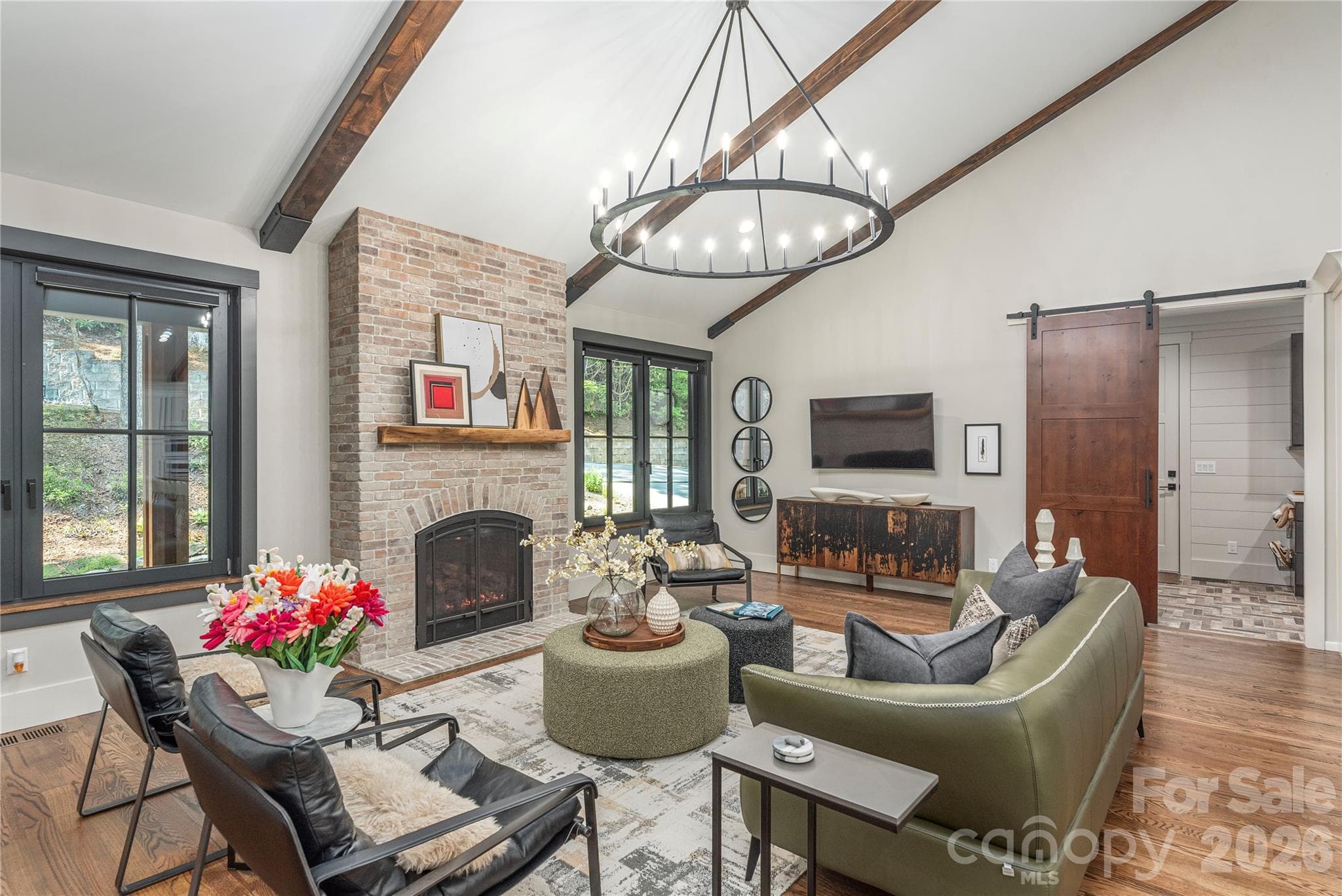Gas fireplace for cozy winter nights - 28 Garren View Drive, Fairview