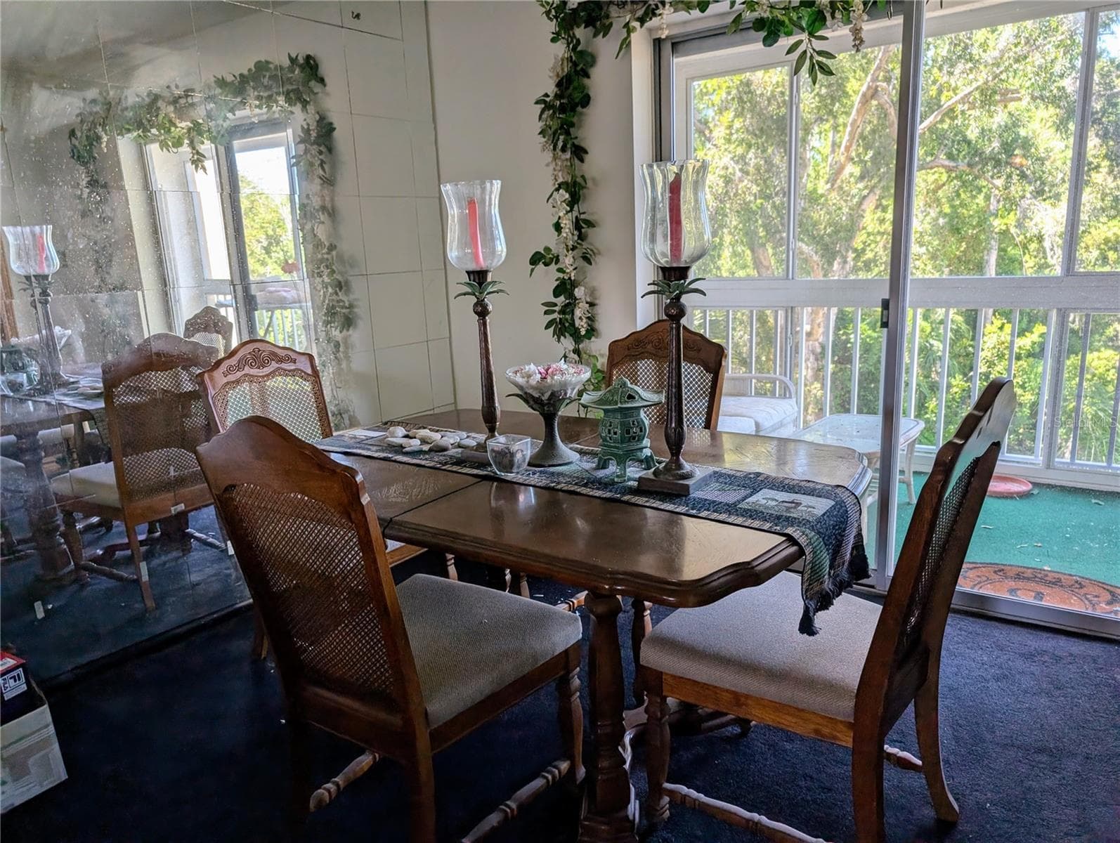 Set up as formal dining room - 3714 LAKE BAYSHORE DR #K-418, BRADENTON