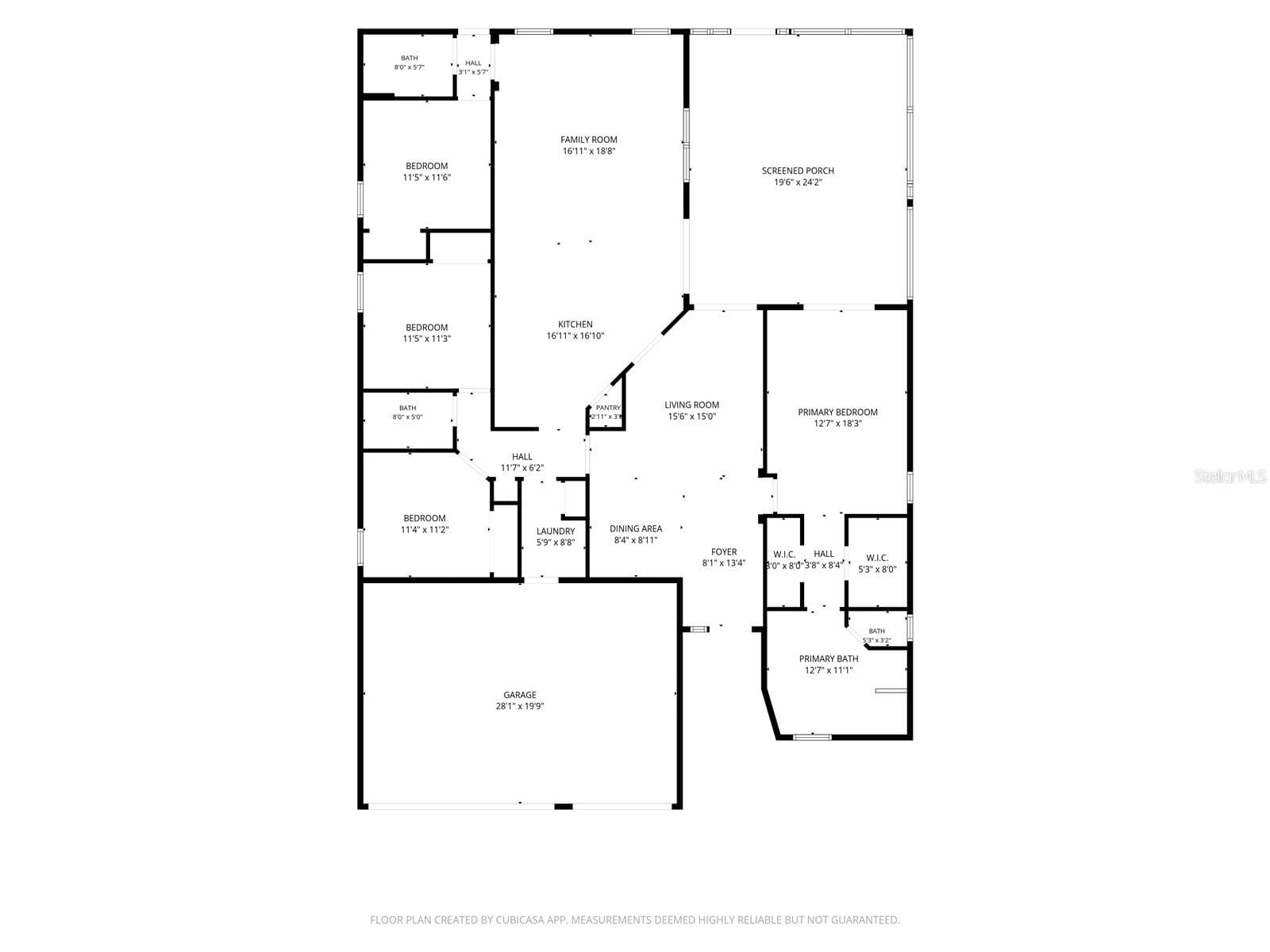 Floor plan - 4882 W BREEZE CIR, PALM HARBOR