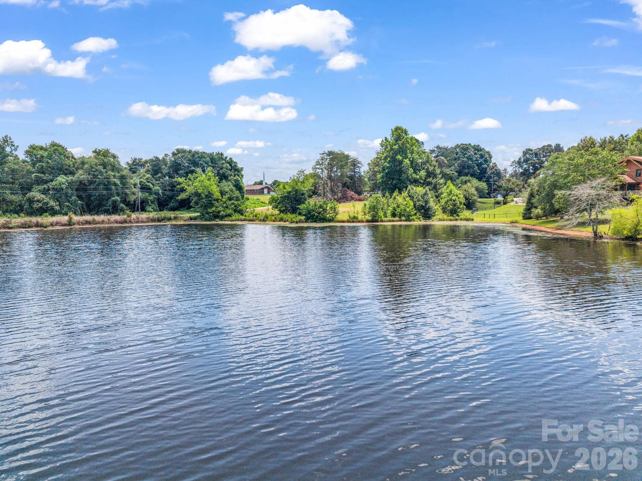 Looking towards the lot. - 0 Forest Lake Road, Forest City