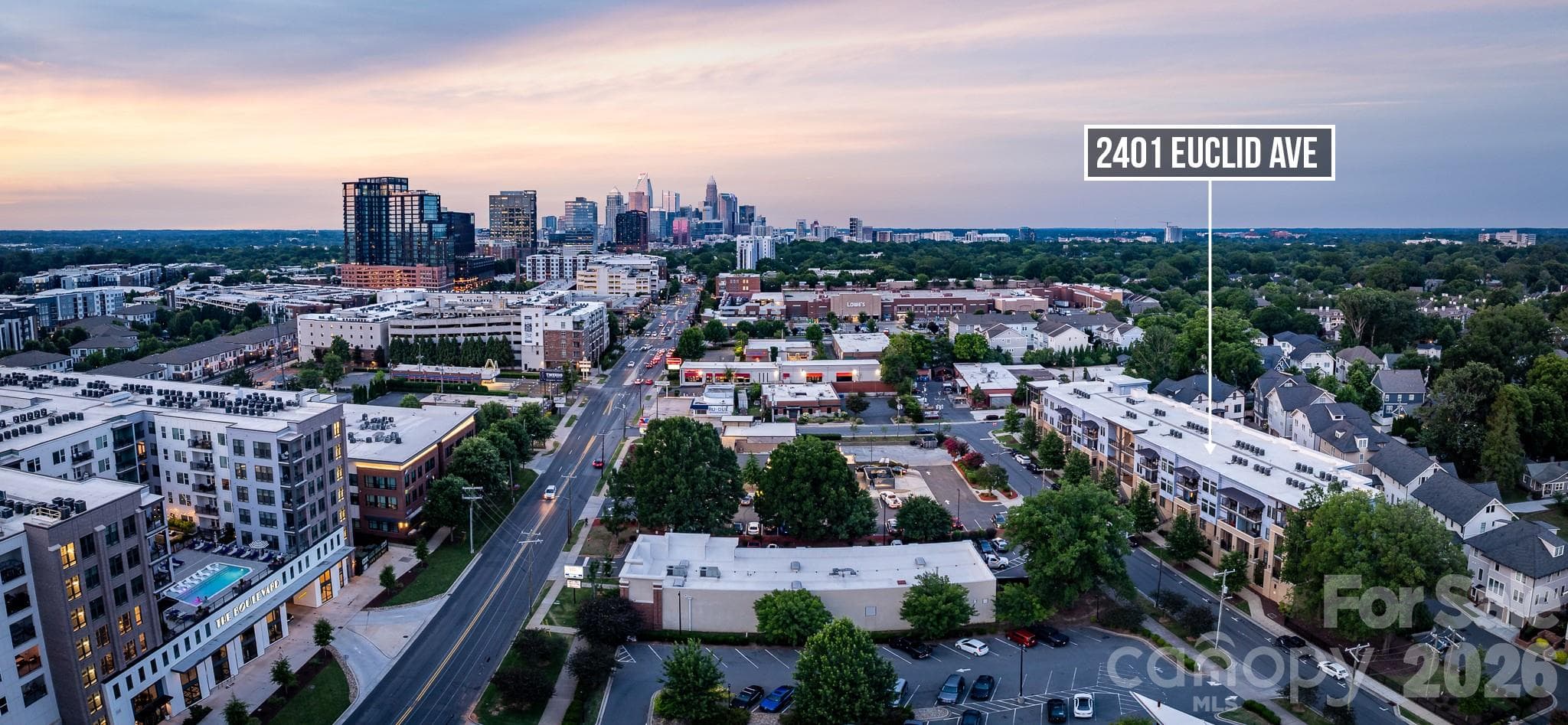 Condominium at 2401 Euclid Avenue, Charlotte, photo 4 of 34