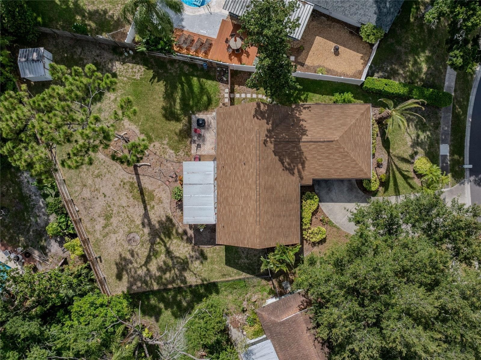 Aerial - 6960 PINECREST LN N, PINELLAS PARK