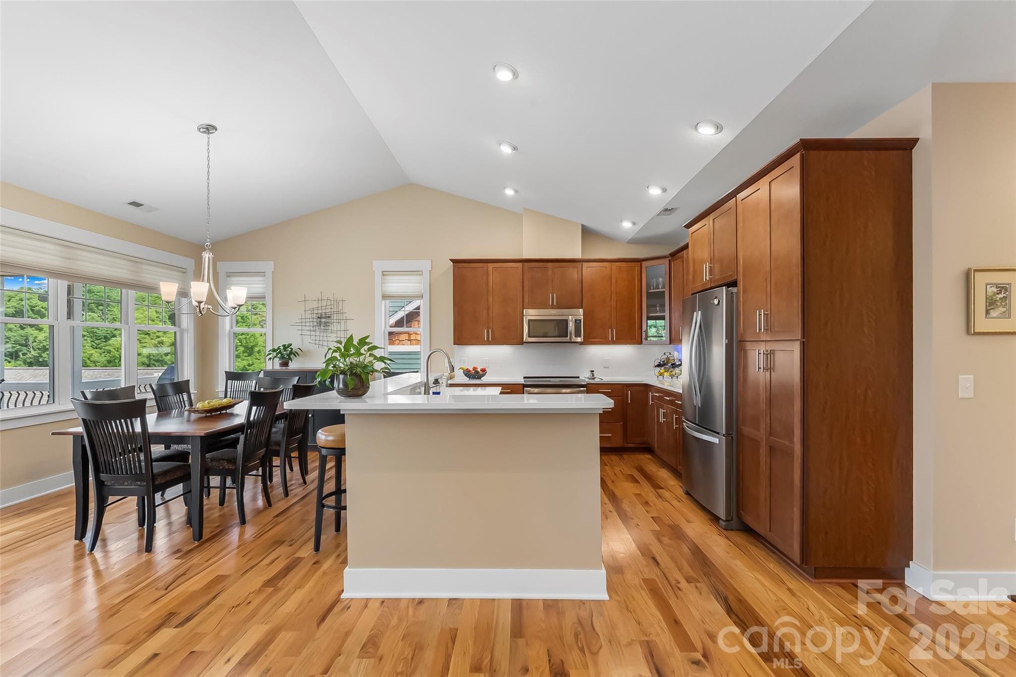 Open layout with cathedral ceilings - 15 Craftsman View Drive, Asheville