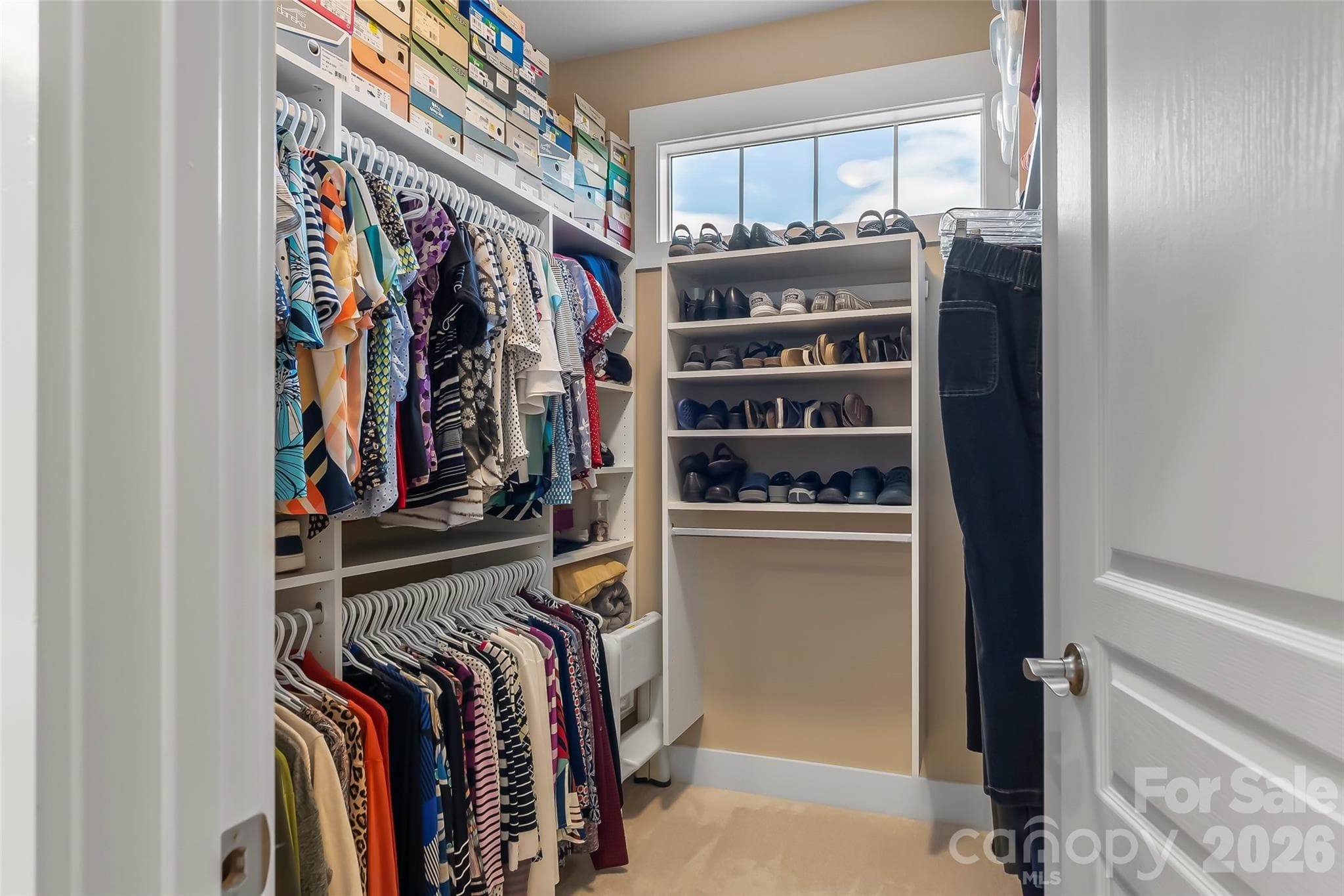 Walk in closet - 15 Craftsman View Drive, Asheville