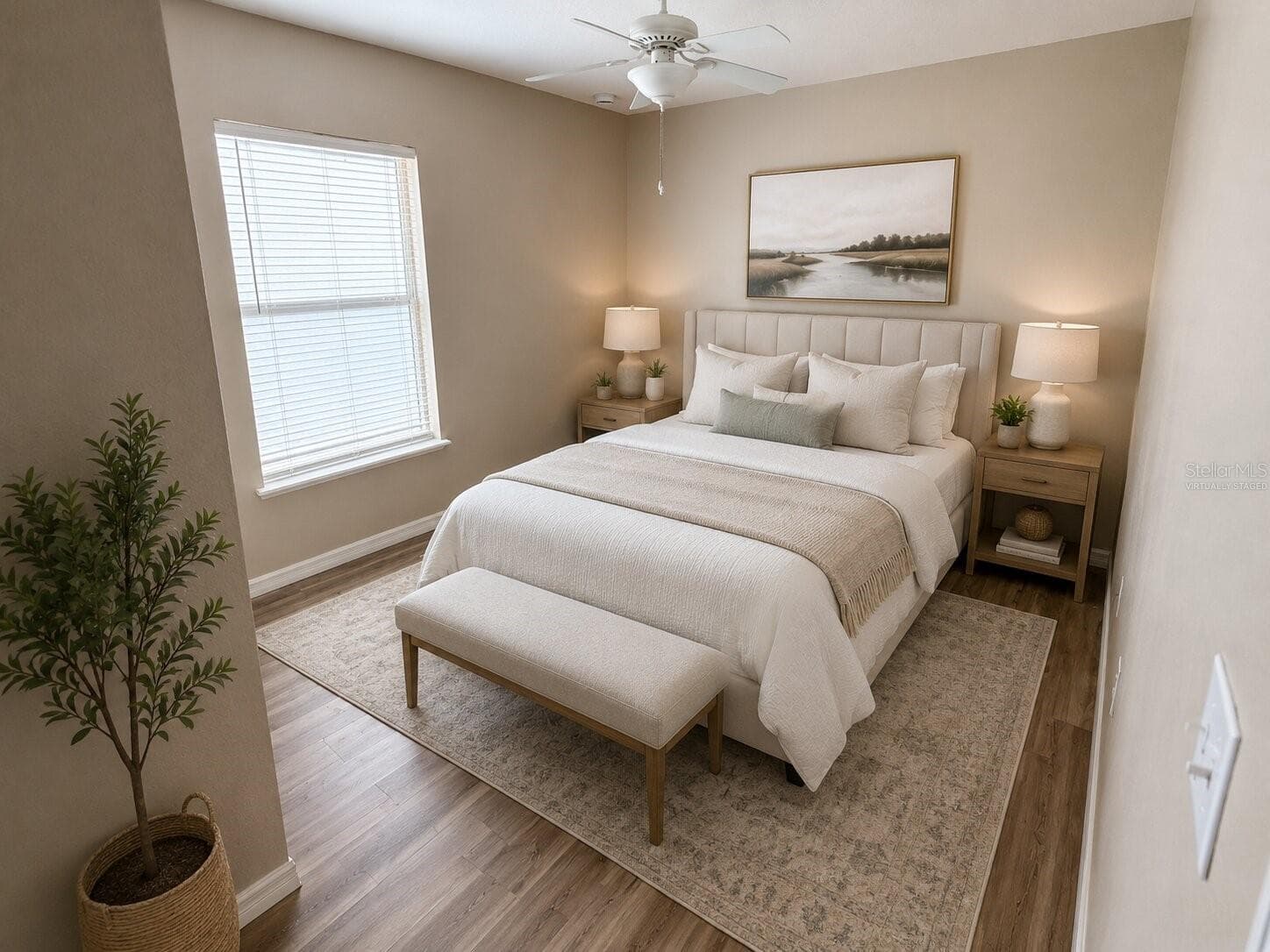 virtually staged - guest bedroom 2 - 539 GRANITE CIR, CHULUOTA
