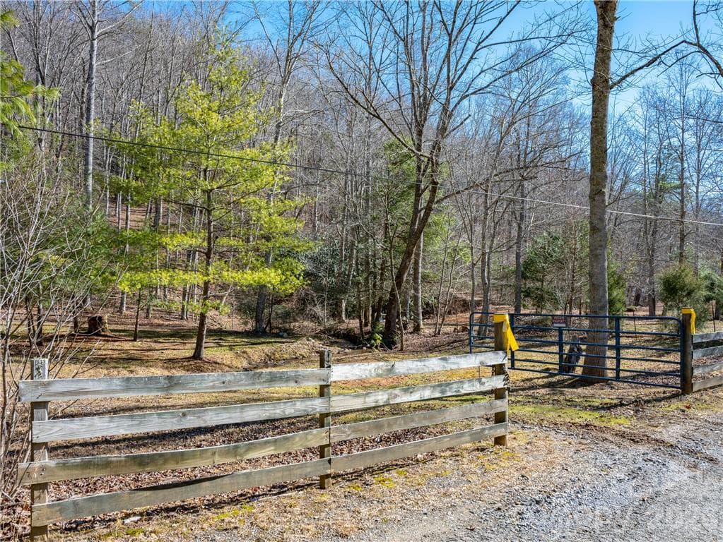 Entrance to the property from Long Branch Road. - TBD Long Branch Road, Swannanoa