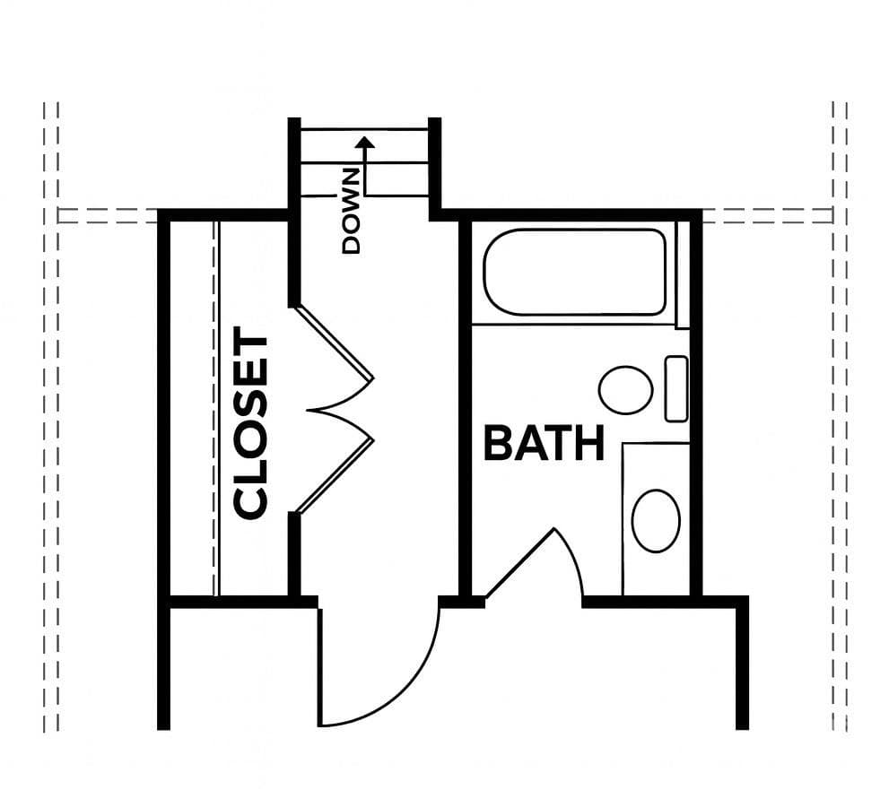 Full Bath #3 off BR#4 - Concord