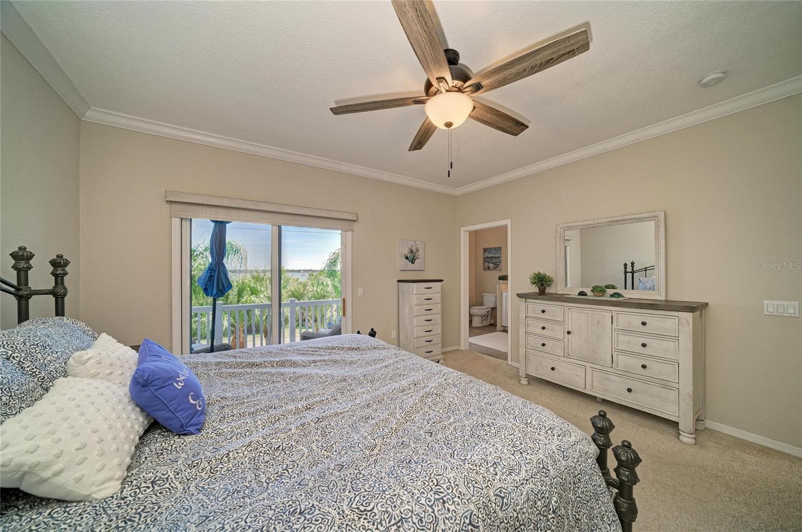 Master Bedroom With Water View - 3607 10TH LN W, PALMETTO