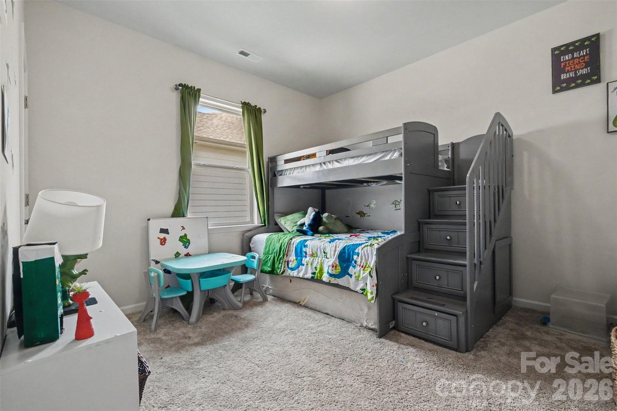 The fourth bedroom features both recessed and natural lighting...and a walk-in closet! - 2055 Yearden Lane, Monroe