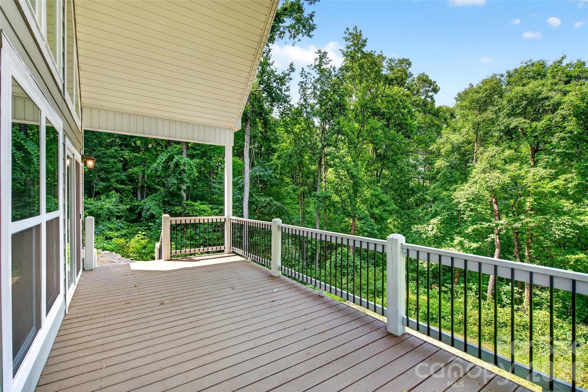 Porch for cookouts and gatherings. - 771 Sally Gap Road, Old Fort