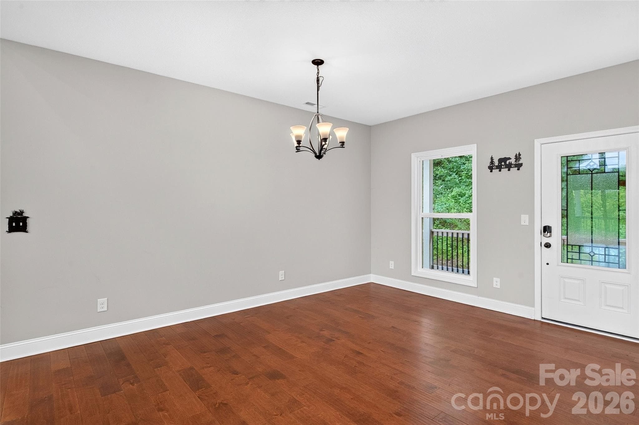 Dining table area. - 771 Sally Gap Road, Old Fort
