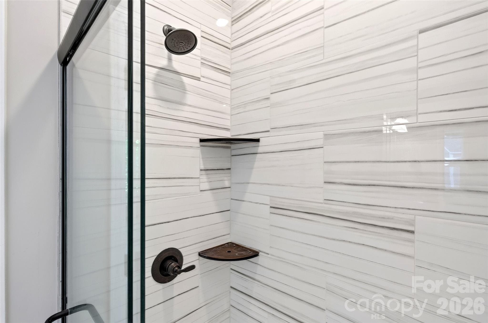 Walk in shower. - 771 Sally Gap Road, Old Fort