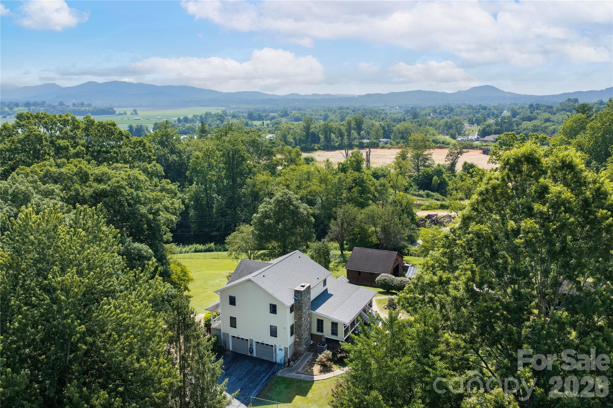 Aerial - 10 Old Turnpike Road, Mills River
