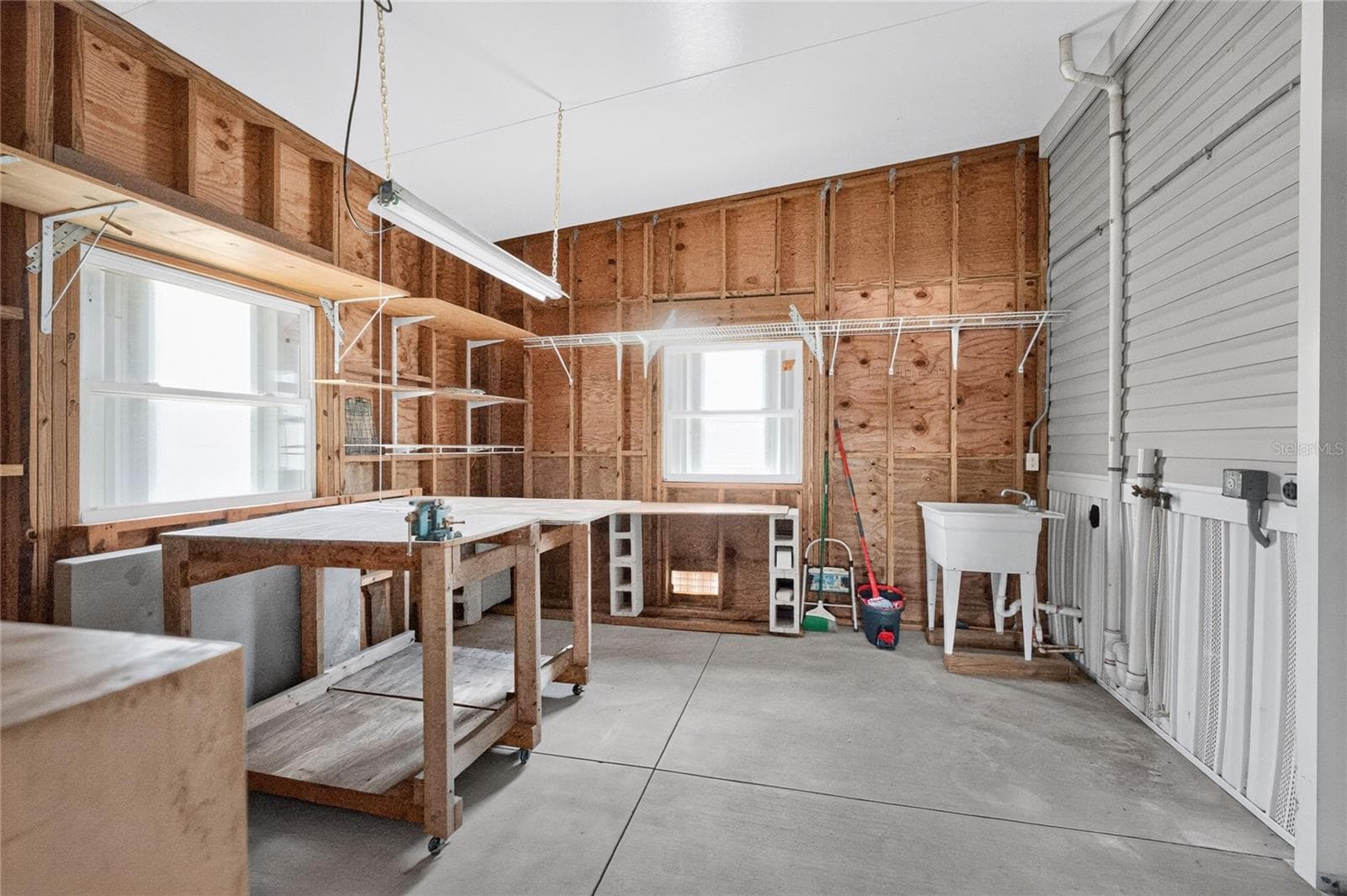 Woodworking room, behind storage room screened porch - 10 HOLLAND DR, PUNTA GORDA