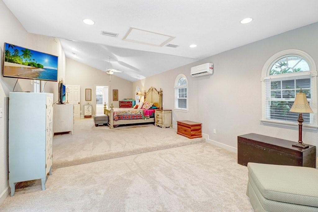 Another view of master bedroom from sitting area. - 1976 DUNLOE CIR, DUNEDIN