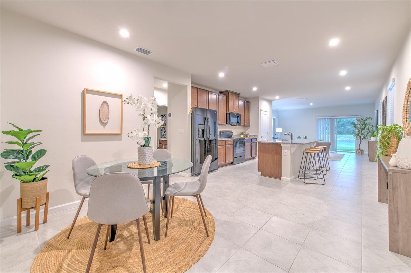 Dining Area open to Kitchen - 11836 BRISTOL BRIDGE RD, SPRING HILL