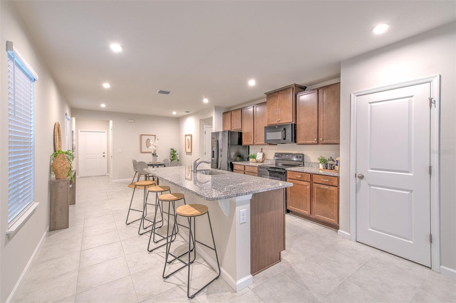 Another view of Kitchen open to Dining - 11836 BRISTOL BRIDGE RD, SPRING HILL