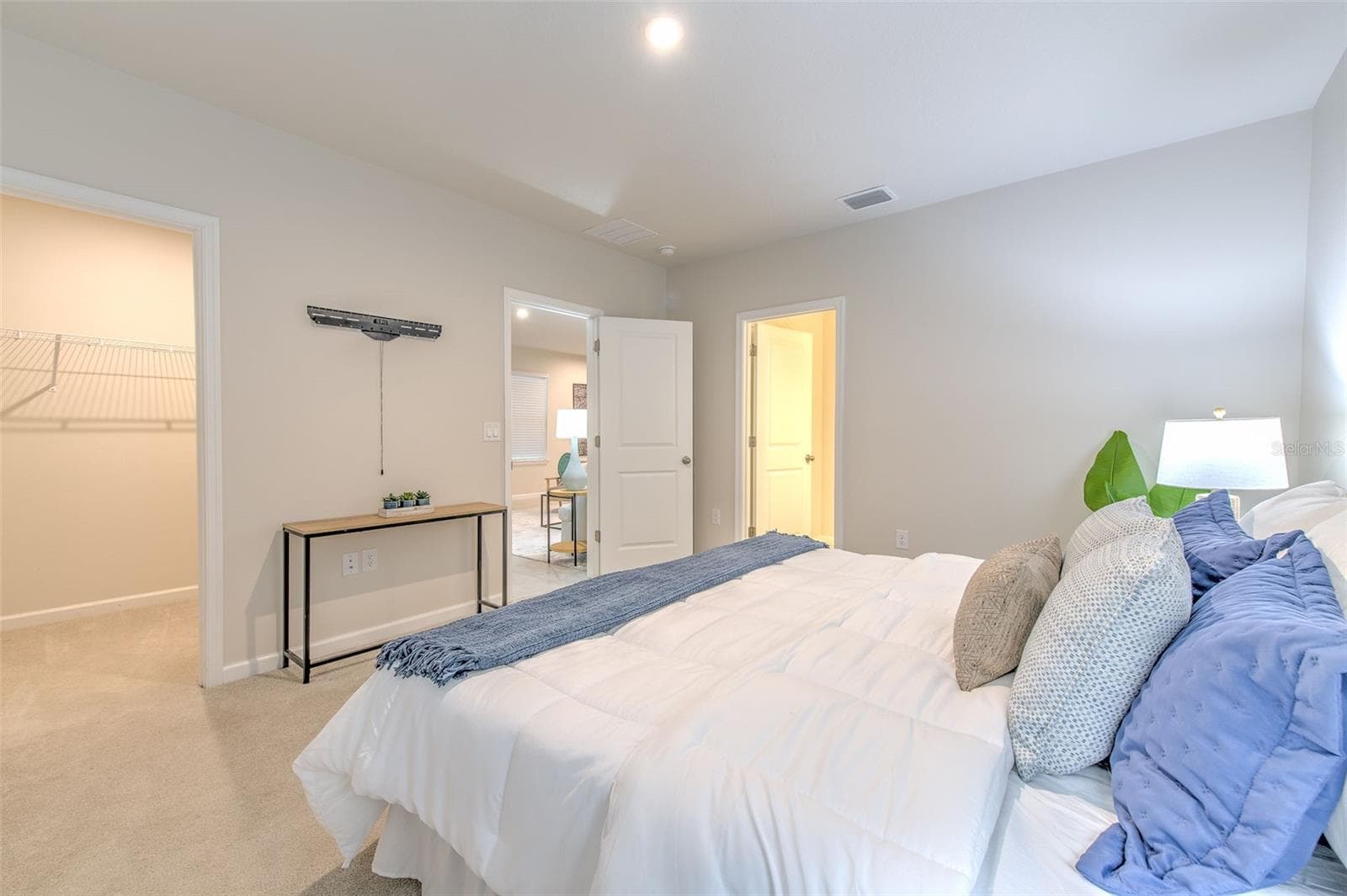 Primary Bedroom with Walk-in Closet - 11836 BRISTOL BRIDGE RD, SPRING HILL